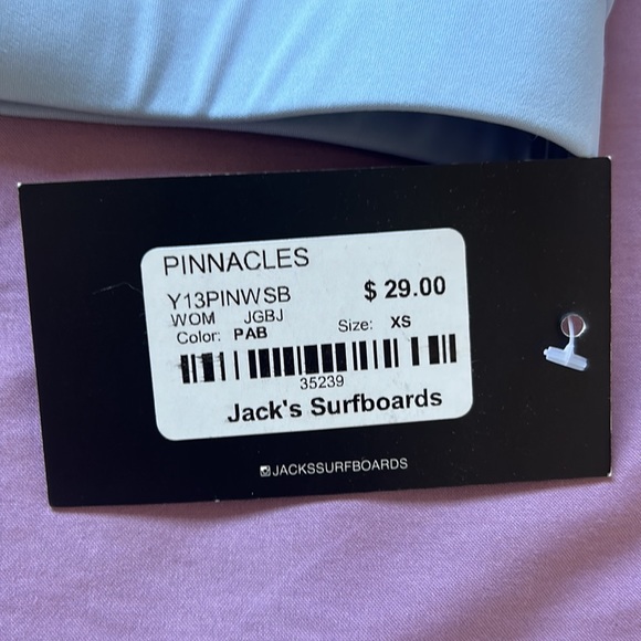 NEW Jack’s Surfboards Blue Sports Bra - Picture 2 of 5